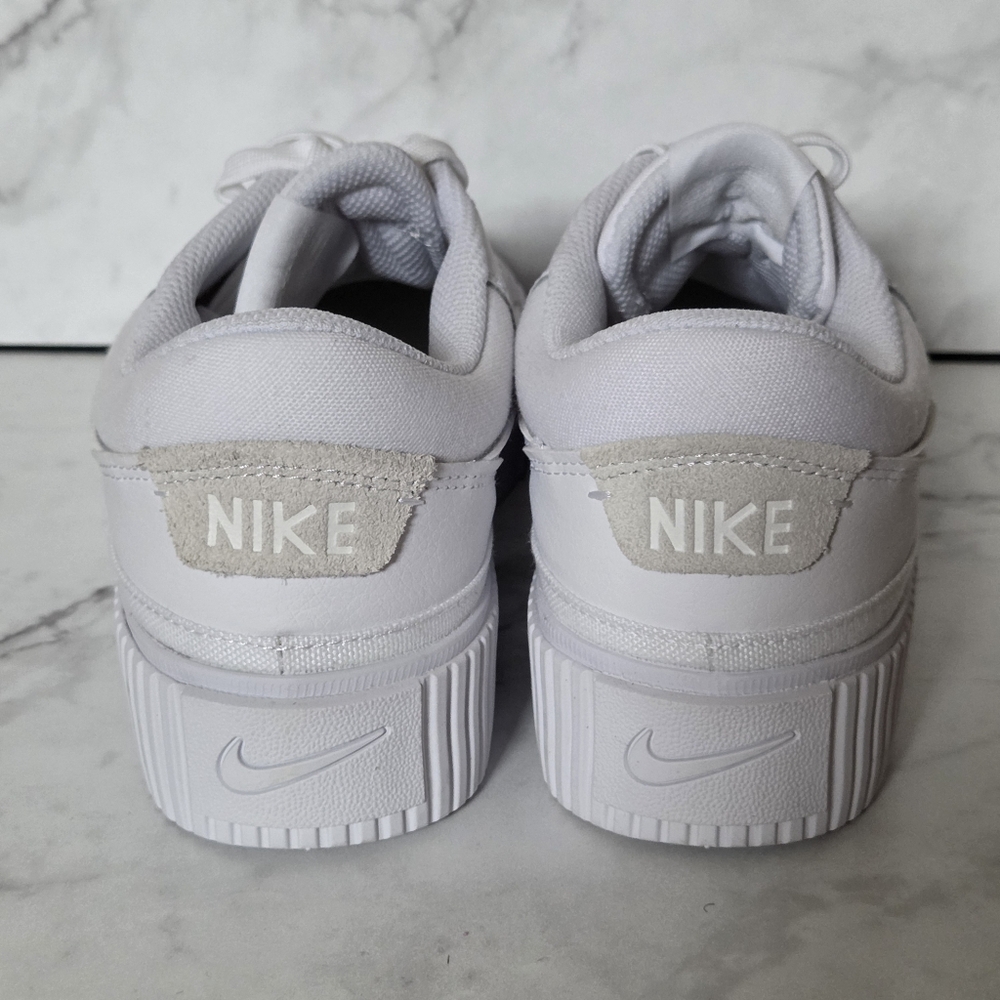 Nike Court Legacy Lift Womens White Sneakers Shoes Size 9.5 - Picture 7 of 9